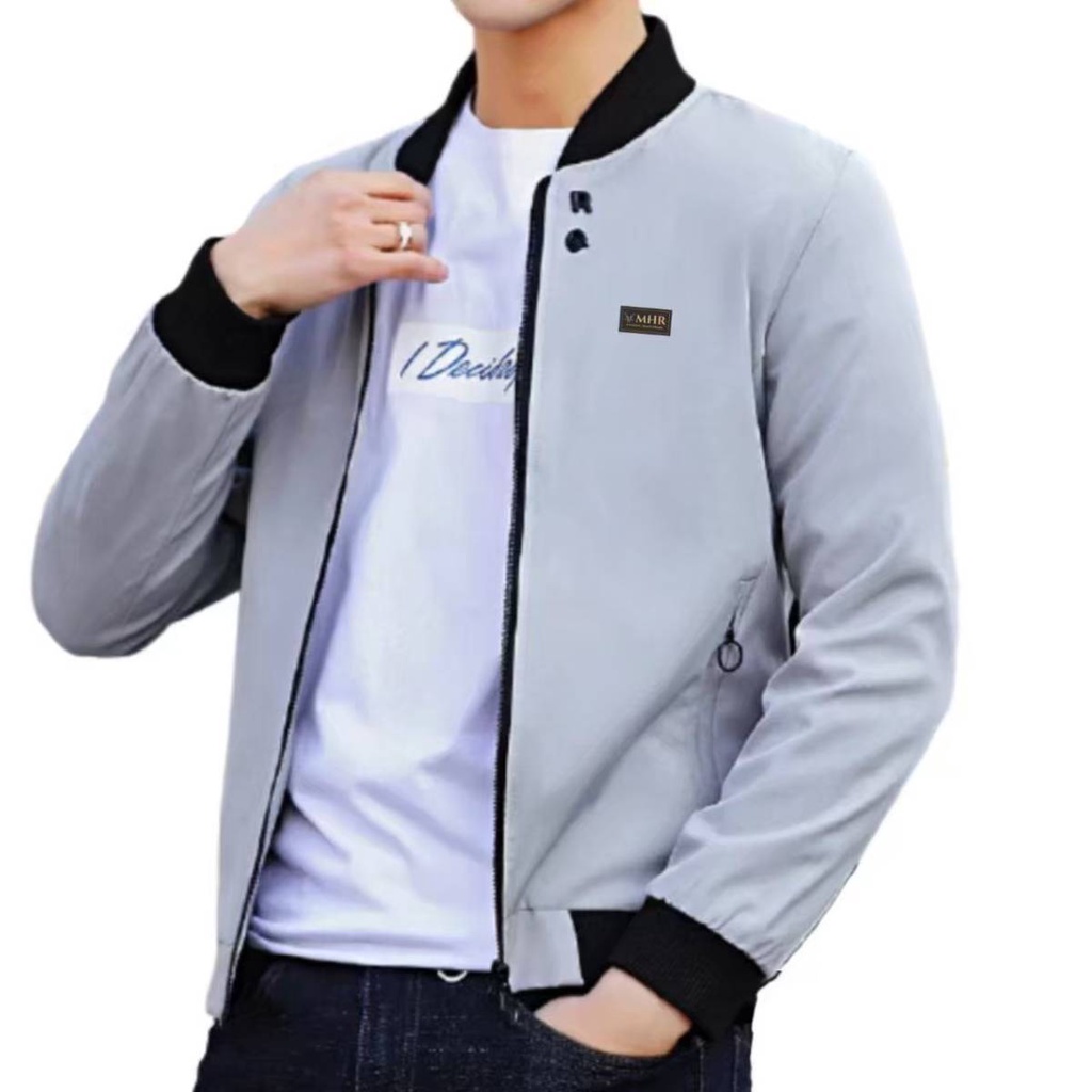 JAKET PRIA BAHAN POLYESTER IMPORT TASLAN / JAKET BOMBER PRIA WATERPROOF / JAKET PRIA BOMBER EKSECUTIF / JAKET TASLAN WATERFROOP