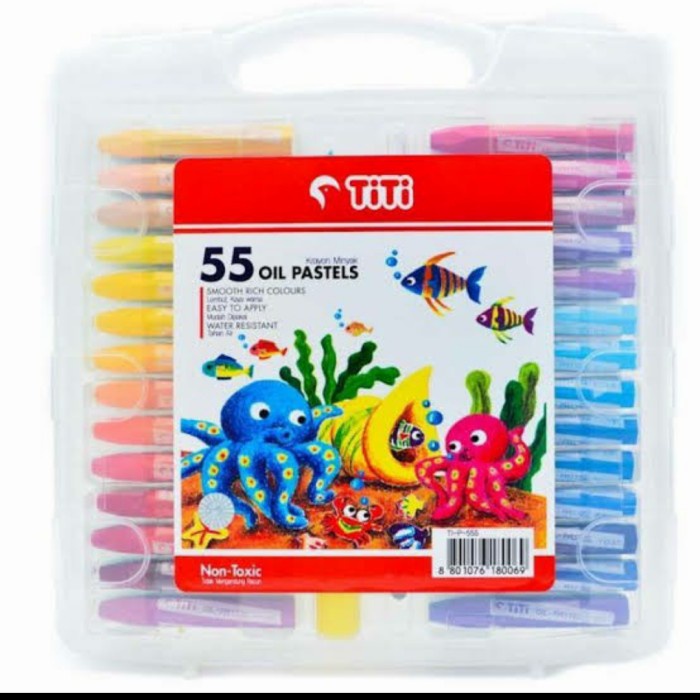 

Produk Terbaru Crayon Titi 55 Warna/Titi 55 Oil Pastels