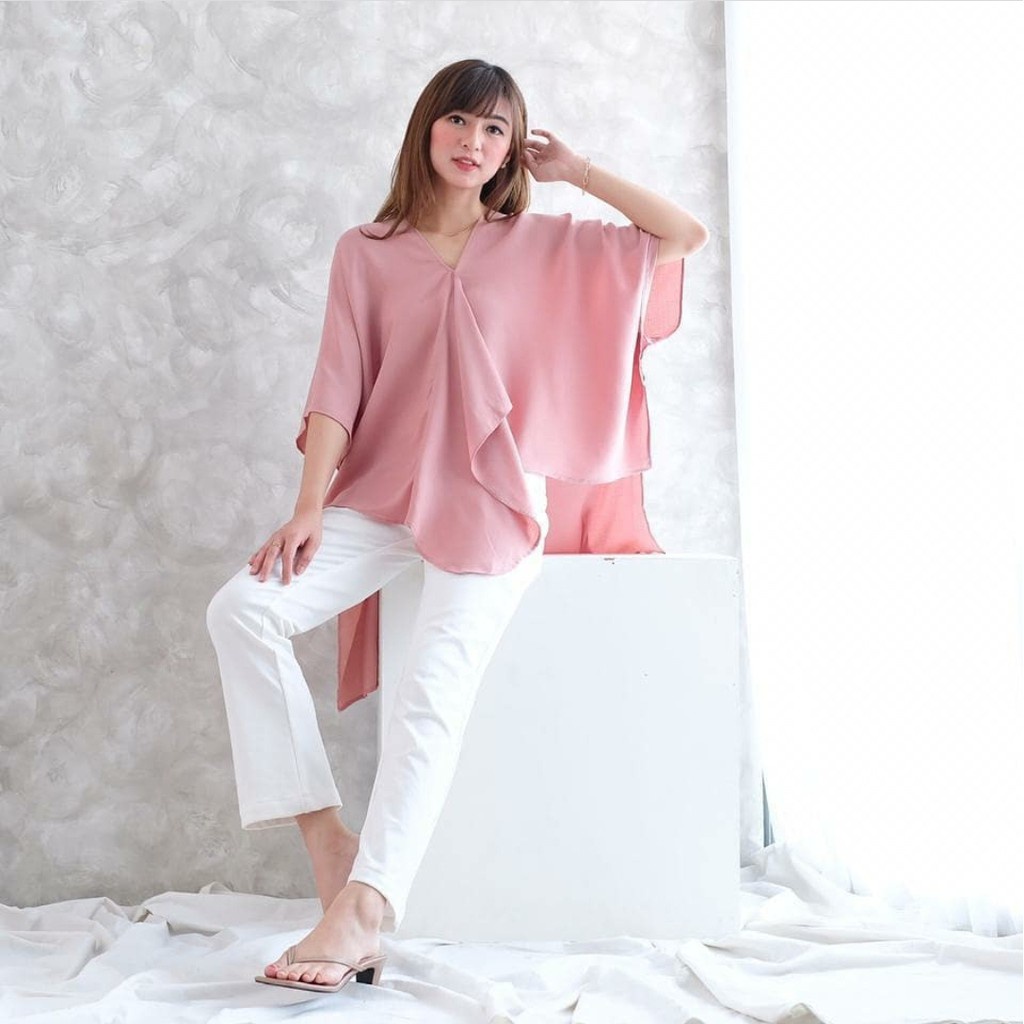 BEFAST - ZEC Blouse STAERA / Nabila Blouse / Blouse Wanita Casual / Blouse Bisa Di Pakai Ke Acara Formal / Blouse Polos / Blouse Kekinian Wanita