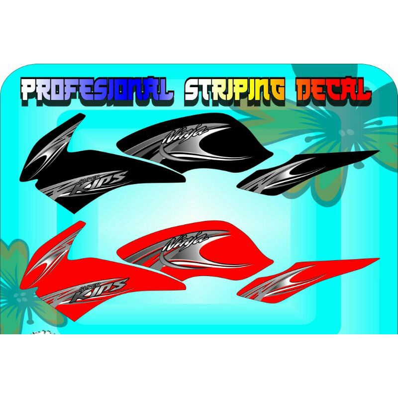 striping ninja rr new striping ninja rr variasi