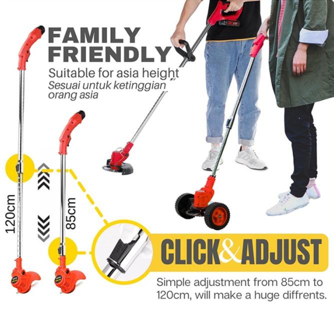 Mesin Potong Rumput Mesin Rumput Baterai Mesin Pemotong Rumput Lipat