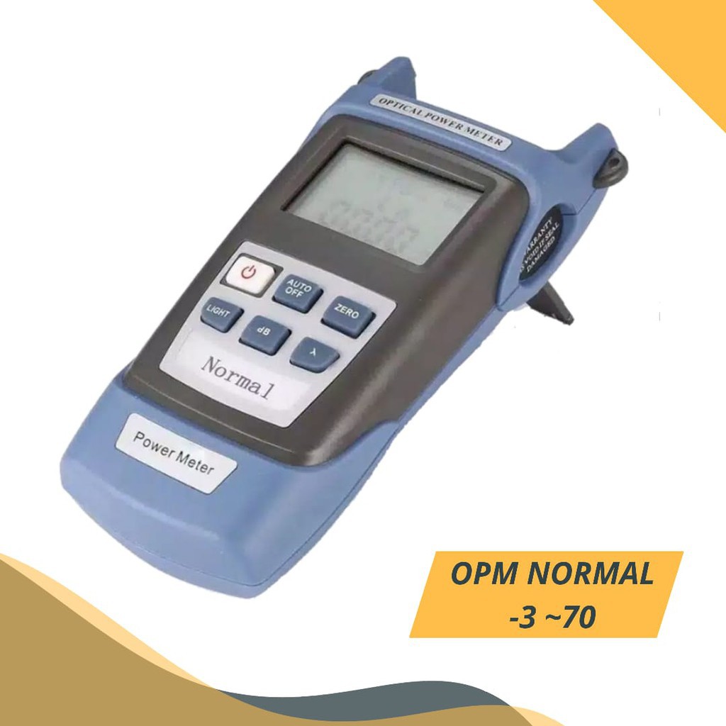 Opm fiber optic - Optical Power Meter cable tester - Kabel Tester fiber optik