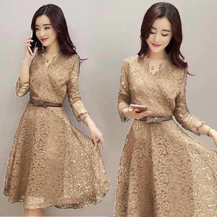 CALISTA MINI DRESS GAUN PESTA NATAL BUKRAT