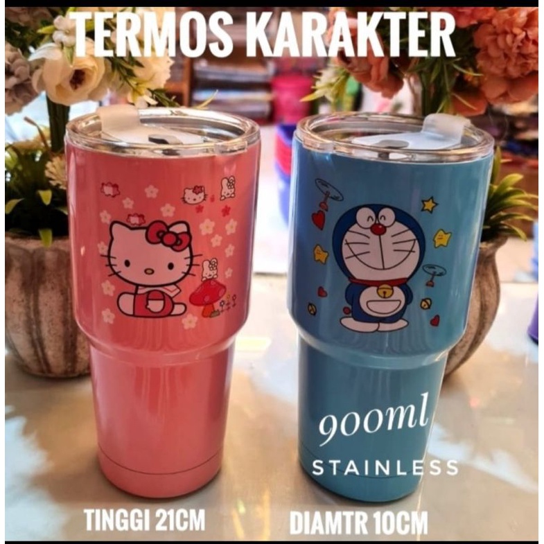 tumbler karakter stainless termos karakter botol minum anak termos travel tumbler travel tumbler sek