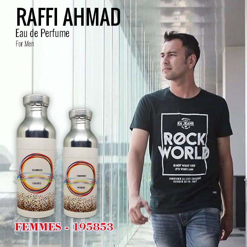 BIBIT PARFUM MURNI RAFFI AHMAD - FEMMES NICA FRAGRANCE 250 ML SEGEL PABRIK