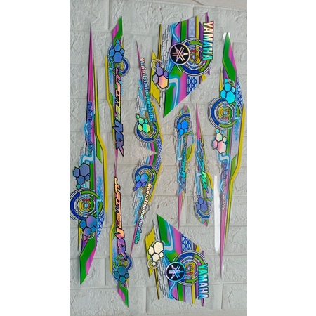 Striping jupiter mx new 135 transparan hologram