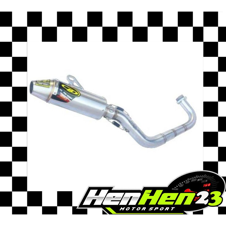 KNALPOT EXHAUST SYSTEM YAMAHA XRIDE C2 PRO SERIES CLD RACING