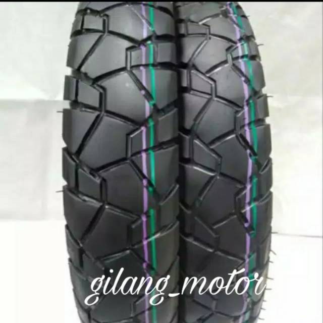 Sepasang ban metik aspira premio ring 90/90-14 dengan 80/90-14