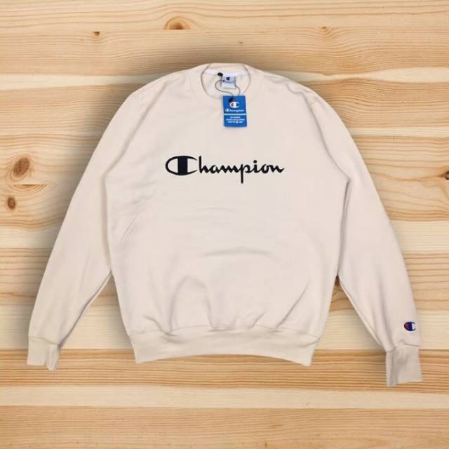 READY CREWNECK CHAMPION ABU HITAM