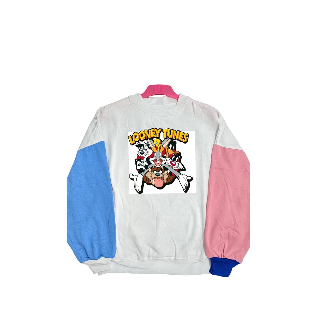 SWEATER CREWNECK OVERSIZE| SWEATER OVERSIZE | TANGAN BALON | CREWNECK OVERSIZE korea