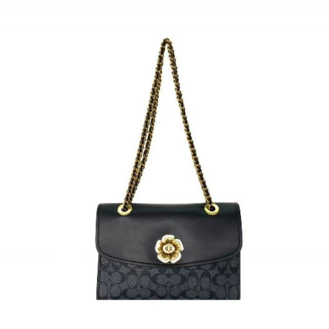 COACH Parker in Signature Turnlock tas original authentic