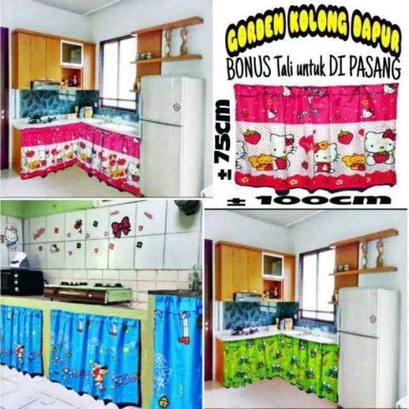 gorden kolong dapur