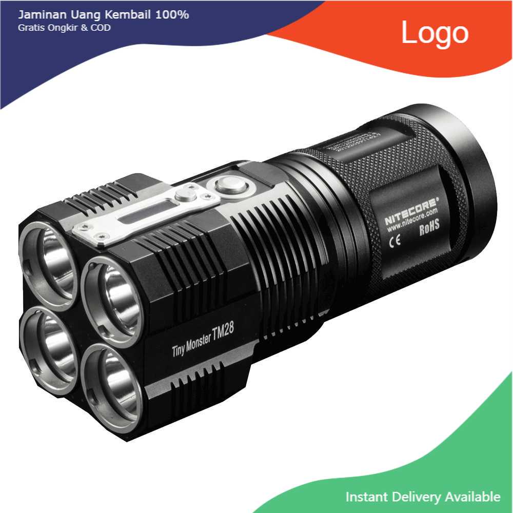NITECORE TM28 Senter LED CREE XHP35 HI 6000 Lumens