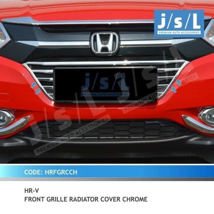 Grille depan radiator HRV chrome