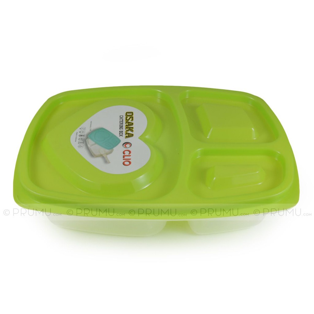 6 lunch box / tempat makan / kotak makan / Catering box - Cleo Osaka