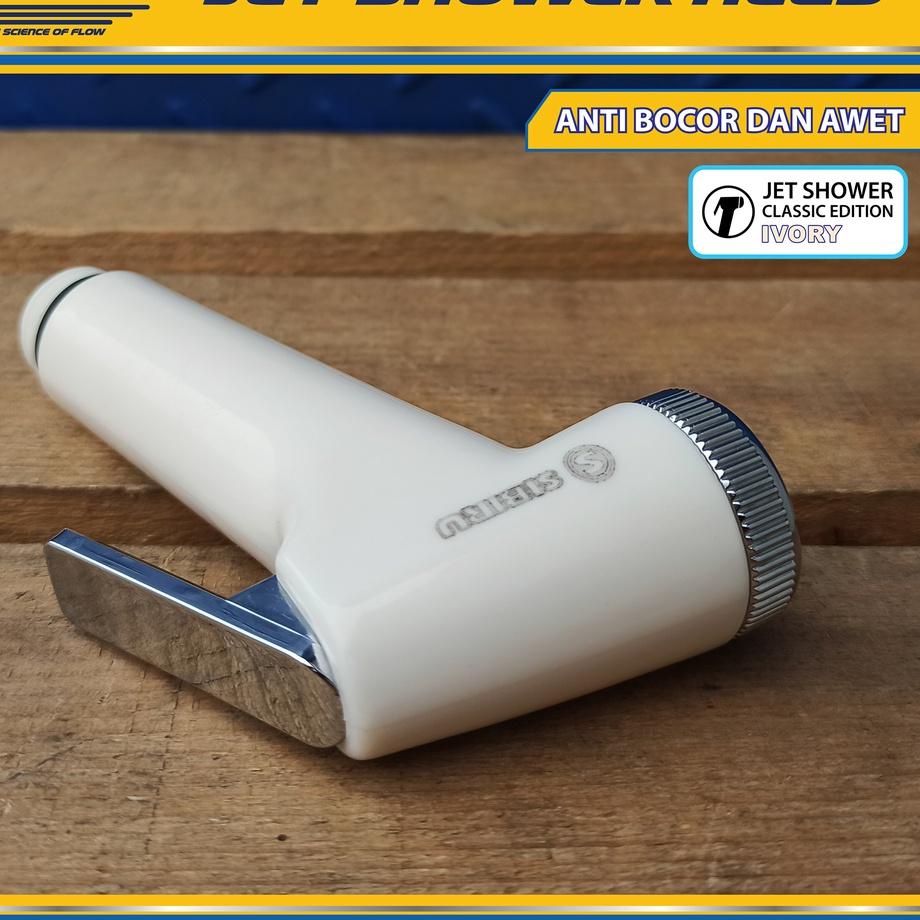 Terbaik Kepala Jet Shower Bidet Head Cebok Semprotan Toilet Closet WC - IVORY
