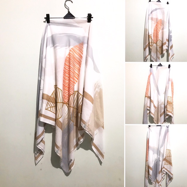 Hijab printing segiempat  140 voal superfine I