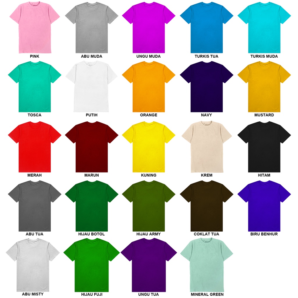 GROSIR KAOS POLOS PRIA WANITA DISTRO (HARGA PABRIK) BAHAN 100% KATUN COTTON COMBED 30S LENGAN PENDEK PRIA WANITA KAOS POLOS LENGAN PENDEK / COTTON COMBED 30S / KAOS POLOS UNISEX / KAOS PRIA / KAOS WANITA KAOS POLOS SENJA