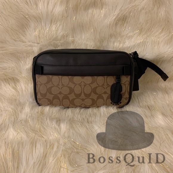 Coach Edge Belt Bag in Signature Tan