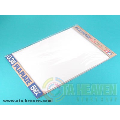 Tamiya Pla Plate 0.3mm (5pcs)