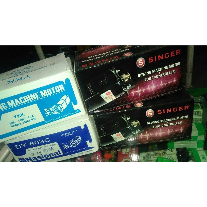 Dinamo Mesin Jahit 120 watt Merk Nasional / National / YKK 120W Sewing Motor Machine 120watt