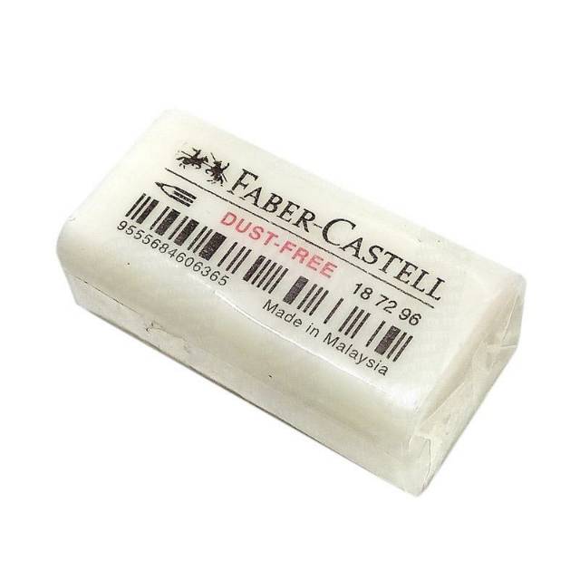 

Penghapus Faber Castell Dust Free Putih Kecil 18 72 96