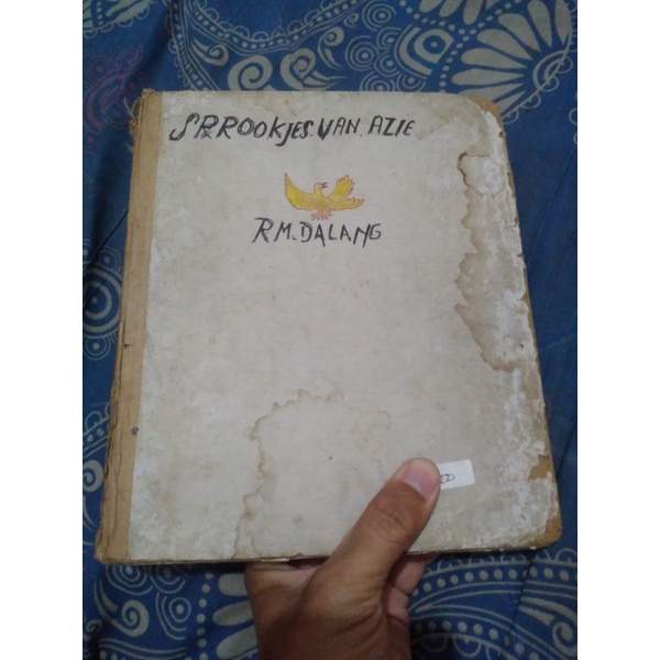 Buku dongeng anak bahasa Belanda Sprookjes Van Azie R.M. Dalang Illustraties van Barli