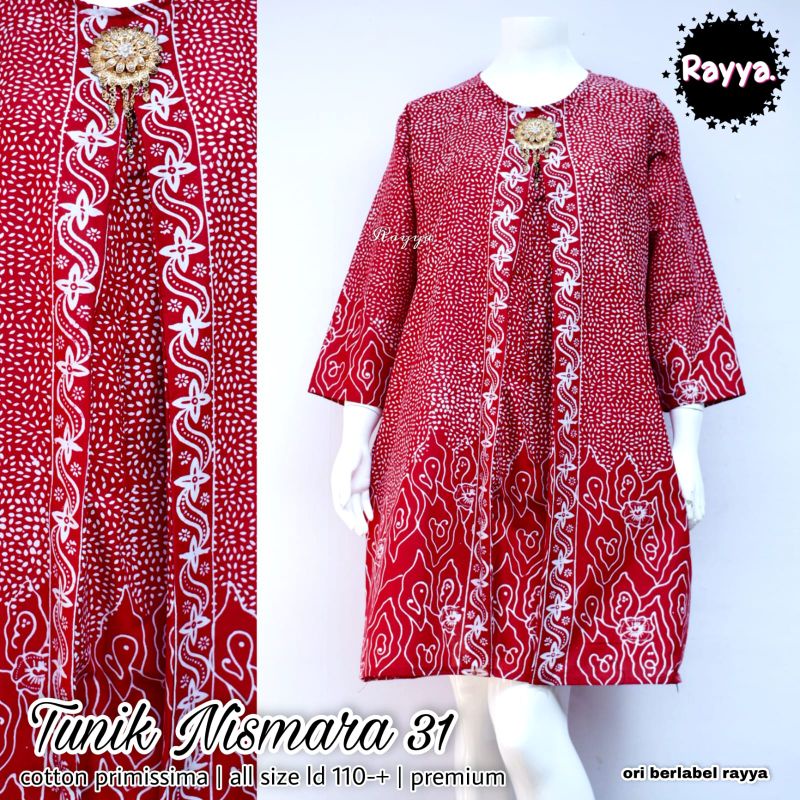 Tunik Rayya Merah