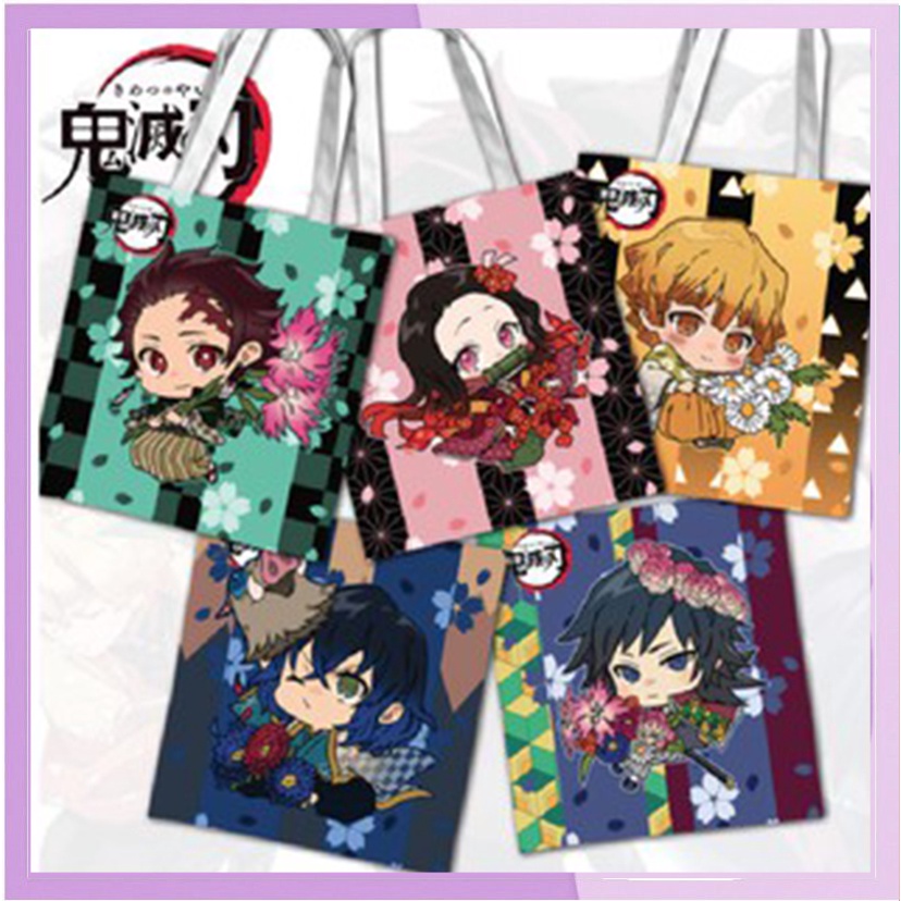 Demon Slayer Tas Tote Bag Sling Bag Unik : Kimetsu no yaiba