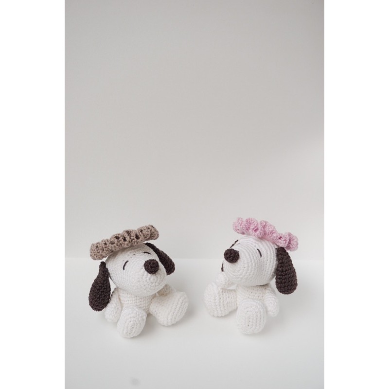 Snoopy crochet / amigurumi snoopy / boneka snoopy / boneka rajut