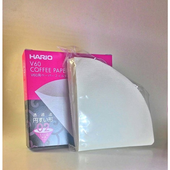 

DISKON - (BISA COD) Saringan Kopi Hario V60 Coffee Paper Filter VCF-02-40W