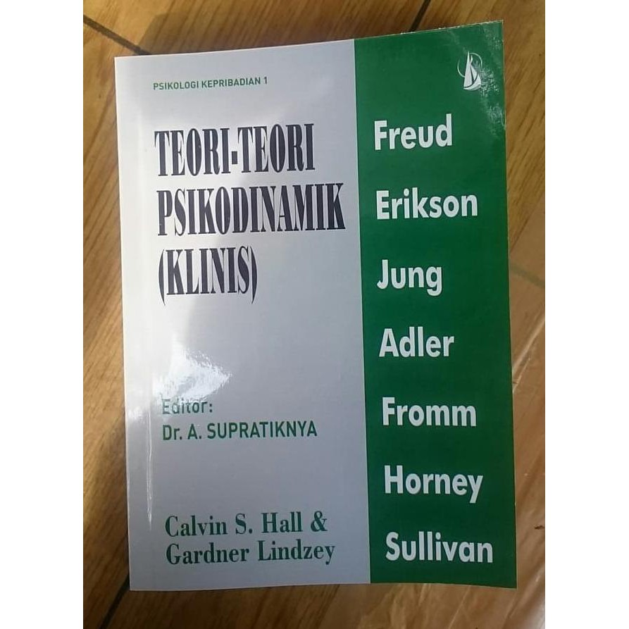 Psikologi Kepribadian 1 Teori-Teori Psikodinamik Supratiknya