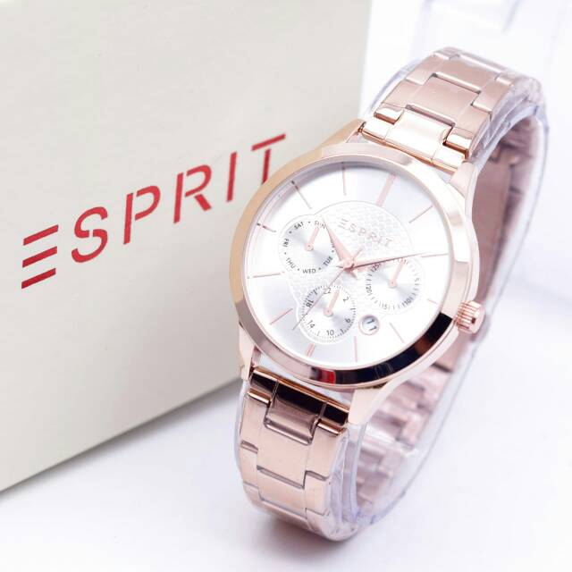 Jam Tangan Wanita Esprit Chrono Off Body Rosegold