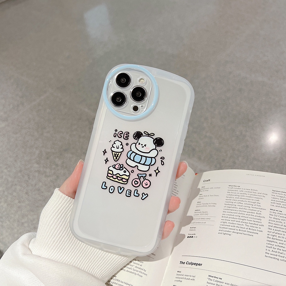 Soft Case Silikon Motif Kartun Anjing Lucu Untuk Iphone 14 7 8 Se 2020 7 + 8PLUS 11 12 13 PRO MAX