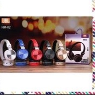SPORT HEADSET HEADPHONE BLUETOOTH JBL HM02 WIRELESS HEADPHONE SUPER BASS