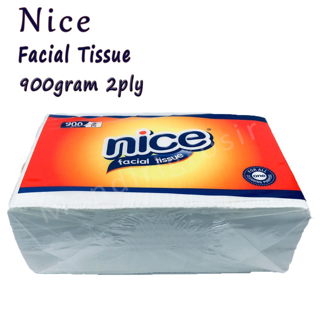 Facial Tissue * Tissue Nice * Tissue Wajah * 2 Ply * 1000gr