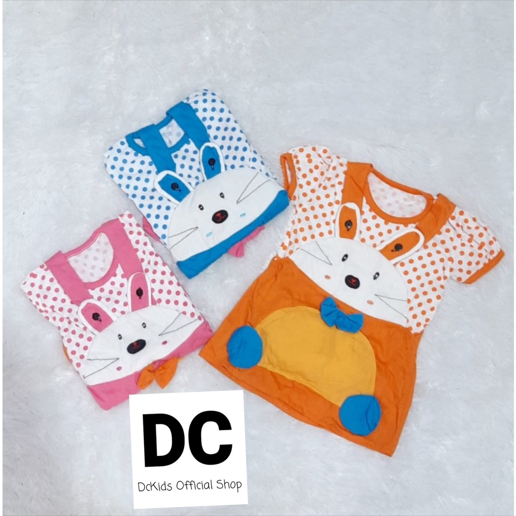 DcKids JUMPER BAYI PEREMPUAN MOTIF MOUSE/DRESS BAYI PEREMPUAN/BAJU JUMPER BAYI PEREMPUAN 2-10BULAN