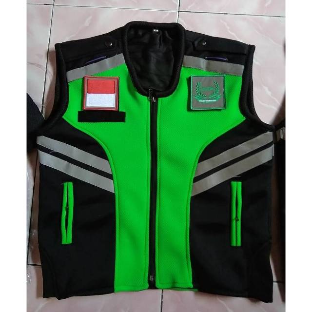 Rompi Hijau Tua Grab Gojek