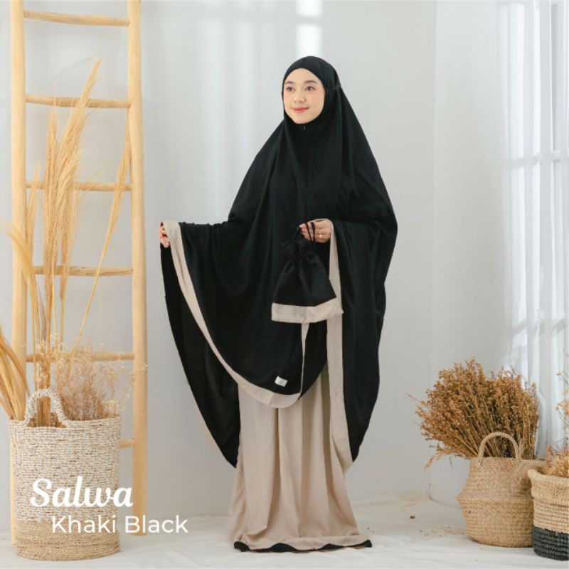 Big Ramadan Sale Terlaris Mukena Salwa Dewasa Rayon Jumbo Original by Zianisa Terbaru Adem Kekinian