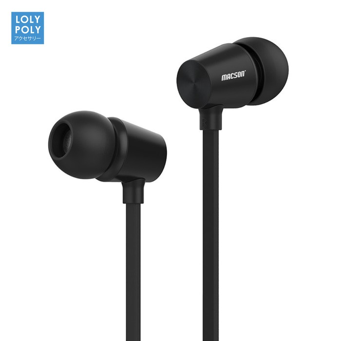 EARPHONE MACSON LOLYPOLY 139 BK
