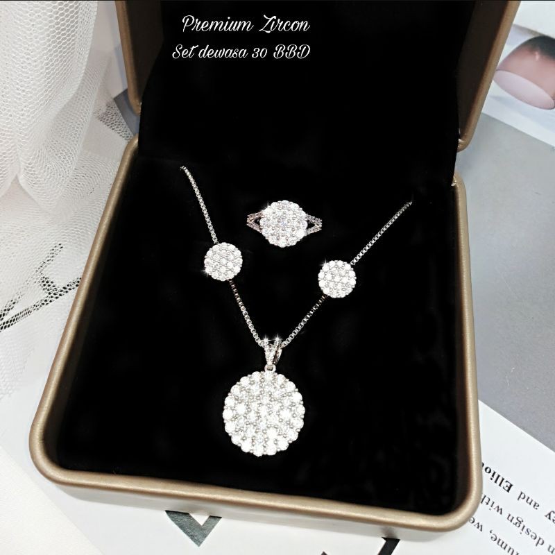 Perhiasan Xuping Set Premium Zircon 30 BBD