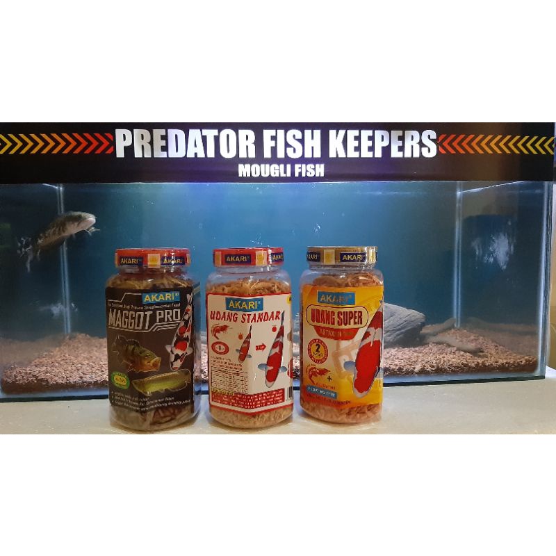AKARI UDANG SUPER, AKARI UDANG STANDART, AKARI MAGGOT PRO