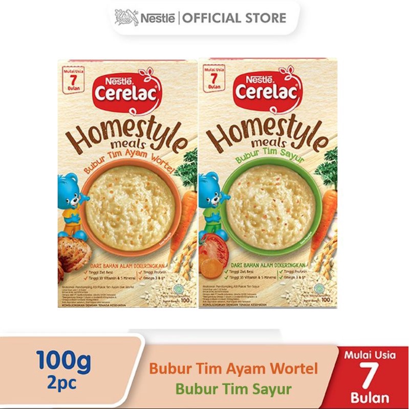 Nestle Cerelac Homestyle 8+ 100gr