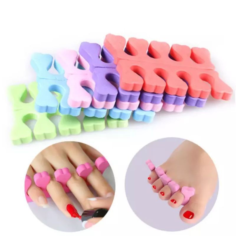 Spons pemisah jari kuku tangan dan kaki / Nail Finger Toes Separator