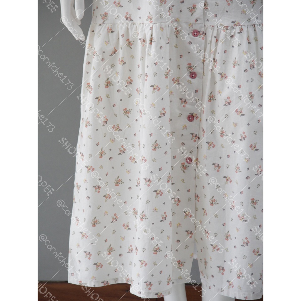 Corniche Gardenia Dress Off White - TH501453