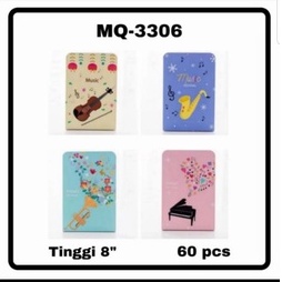 

LJK SHOP - STAND BOOK/ BOOK END/ PEMBATAS BUKU MOTIF MUSIC BAHAN BESI DAPAT 2PCS