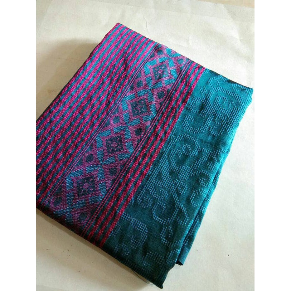tenun songket kain tenun songket baron merah biru New motif tenun songket