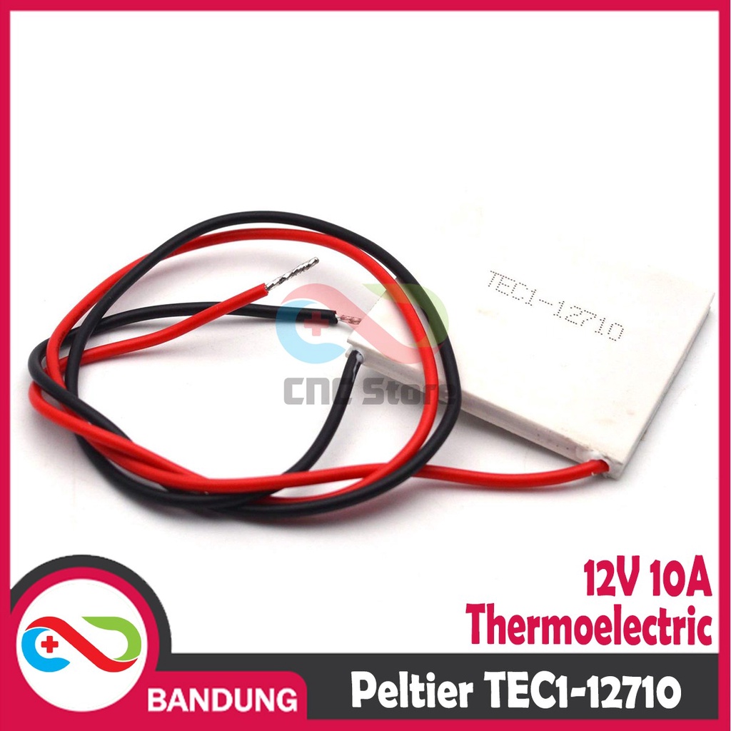 PELTIER TEC-12710 TEC1 12710 THERMOELECTRIC DC 12V 10A PANAS DINGIN