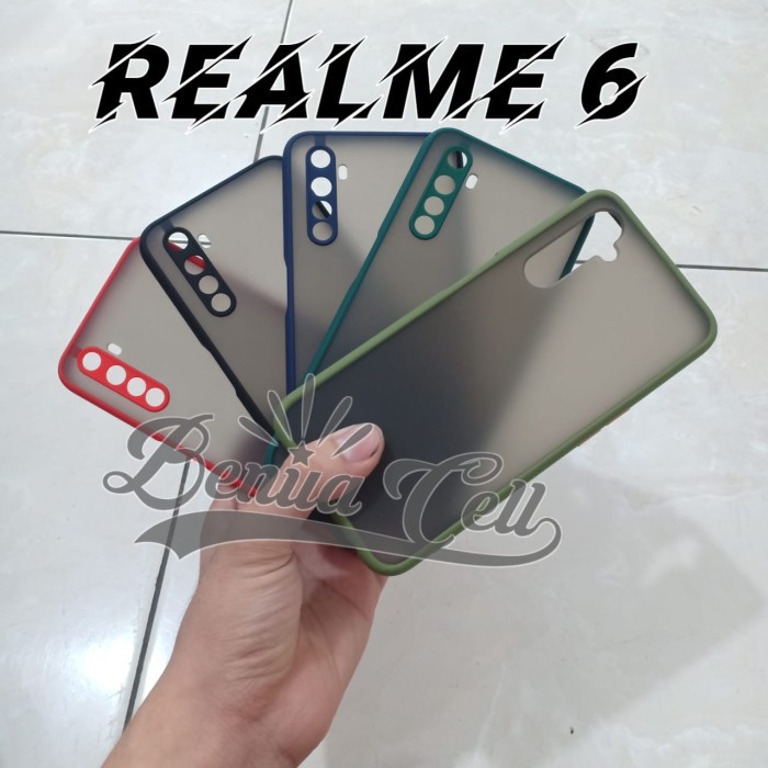 SOFTCASE REALME 6 - CASE MATTE FULL COLOR REALME 6