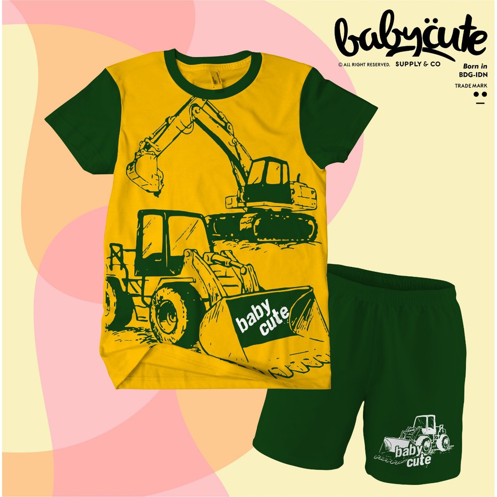 Baju/Kaos Anak Setelan Laki Laki Perempuan Beko Cotton Premium